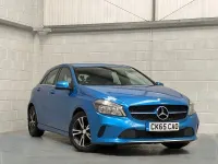 Used Mercedes A180 SE 109 HP (80 kW) 2015 Blue Hatchback