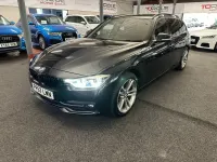 Begagnad BMW 320 Sport Line 190 HK (139 kW) 2017 Svart Kombi