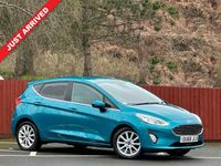 Used Ford Fiesta Titanium 100 HP (73 kW) 2019 Blue Hatchback