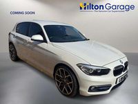 Used BMW 118 Sport Line 2017 White Hatchback