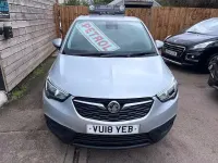Used Vauxhall Crossland X 81 HP (59 kW) 2018 Silver SUV