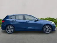 Used BMW 118 Sport Line 136 HP (100 kW) 2021 Blue Hatchback