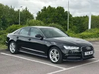 Used Audi A6 S-Line 190 HP (139 kW) 2016 Black Sedan