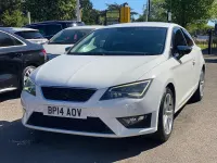 Used Seat Leon FR 2014 White Hatchback