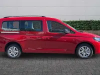 New VW Caddy Maxi 2026 Cherry red MPV