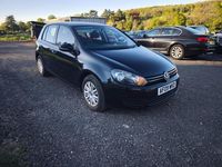 Used VW Golf VI S 110 HP (80 kW) 2009 Black Hatchback