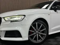 Used Audi A3 Sportback Black Edition 150 HP (110 kW) 2018 White Hatchback