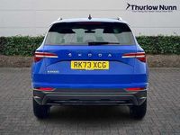 Used Skoda Karoq SE L 116 HP (85 kW) 2023 Blue SUV