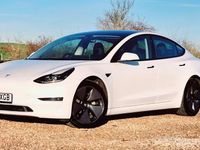 Used Tesla Model 3 Long Range AWD 77 kW (106 HP) 2021 White Sedan