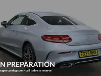 Used Mercedes C220 AMG line 2023 Silver Coupe