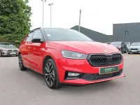 Used Skoda Fabia Monte Carlo 116 HP (85 kW) 2025 Velvet red metallic black magic pearl effect Hatchback