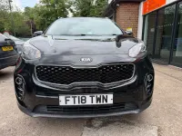 Used Kia Sportage 114 HP (83 kW) 2018 Black SUV