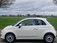 Used Fiat 500 Lounge 2013 White Hatchback