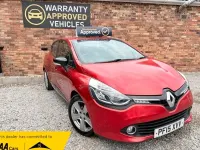 Used Renault Clio Dynamique 75 HP (55 kW) 2015 Red Hatchback