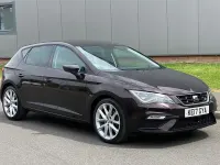 Used Seat Leon FR 150 HP (110 kW) 2017 Mauve/purple Hatchback
