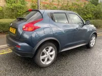 Used Nissan Juke Acenta 115 HP (84 kW) 2013 Blue SUV