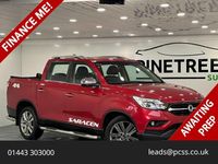 Used SsangYong Musso 181 HP (133 kW) 2018 Red Pickup