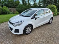 Used Kia Rio 2015 White Hatchback