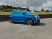 Used Fiat 500C S 2014 Blue Cabriolet