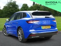 Used Skoda Enyaq iV SportLine 194 kW (265 HP) 2024 Blue SUV
