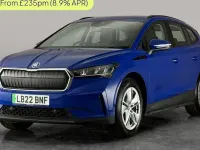 Used Skoda Enyaq iV ecoSuite 131 kW (179 HP) 2022 Blue SUV