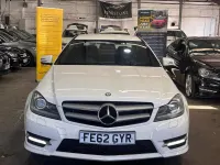 Used Mercedes C220 AMG 2012 White Coupe