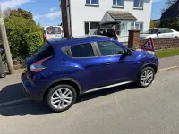 Used Nissan Juke N-Connecta 110 HP (80 kW) 2016 Blue SUV