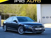 Used Audi A8 S-Line 340 HP (250 kW) 2019 Black Sedan