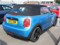 Used Mini Cooper Cabriolet 2017 Blue Cabriolet