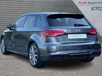 Used Audi A3 Black Edition 150 HP (110 kW) 2018 Grey Sedan