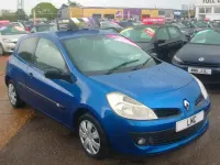Used Renault Clio Extreme 75 HP (55 kW) 2009 Blue Hatchback