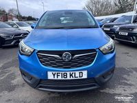 Used Vauxhall Crossland X 2018 Blue SUV