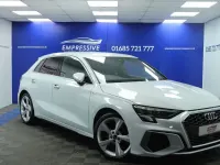 Usado Audi A3 Sportback S-Line 150 HP (110 kW) 2022 Branco Citadino