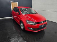 Begagnad VW Polo Edition 60 HK (44 kW) 2013 Röd Halvkombi