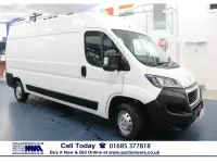 Used Peugeot Boxer 130 HP (95 kW) 2018 White Van