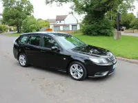 Used Saab 9-3 150 HP (110 kW) 2009 Black Estate