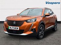 Used Peugeot e-2008 Allure Premium 100 kW (136 HP) 2021 Orange SUV