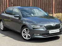 Used Skoda Superb SE L Executive 150 HP (110 kW) 2017 Grey Hatchback