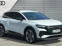 New Audi Q4 e-tron Black Edition 210 kW (286 HP) 2026 White SUV