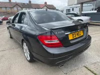 Used Mercedes C220 2012 Black Sedan