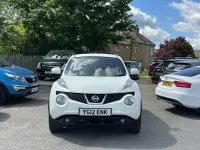 Begagnad Nissan Juke Tekna 110 HK (80 kW) 2012 Vit SUV