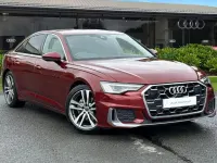 Used Audi A6 S-Line 204 HP (150 kW) 2024 Red Sedan