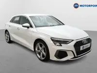 Begagnad Audi A3 S-Line 2024 Vit Halvkombi