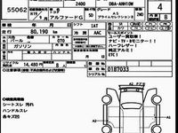 Used Toyota Alphard Premium 159 HP (116 kW) 2007 Pearl white MPV