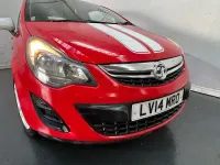 Begagnad Vauxhall Corsa 2014 Röd Halvkombi