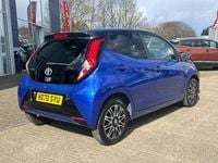 Used Toyota Aygo X-clusiv 70 HP (51 kW) 2021 Blue Hatchback
