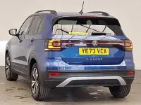 Used VW T-Cross Black Edition 110 HP (80 kW) 2024 Blue SUV
