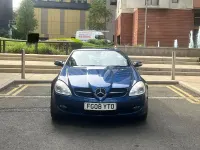 Used Mercedes SLK200 2008 Blue Cabriolet
