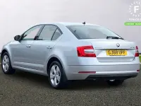 Used Skoda Octavia SE Technology 116 HP (85 kW) 2018 Silver Hatchback