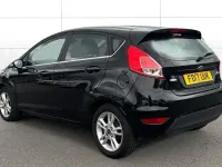 Used Ford Fiesta Zetec 101 HP (74 kW) 2017 Black Hatchback